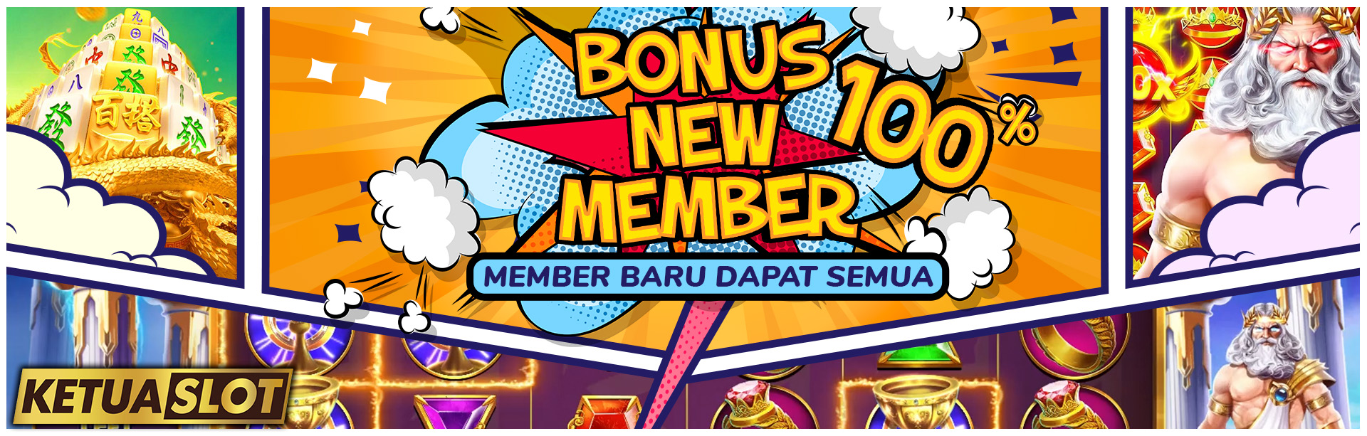 KETUASLOT BONUS NEW MEMBER